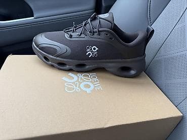 обувь подростковый: Кроссовки Loewe x On Running (модель Cloudtilt темно‑серый/шоколадный) — 1