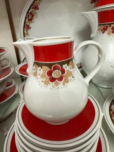 сервиз чайный: Редкость, изысканность, красота! Чайный сервиз ГДР из костяного — 14