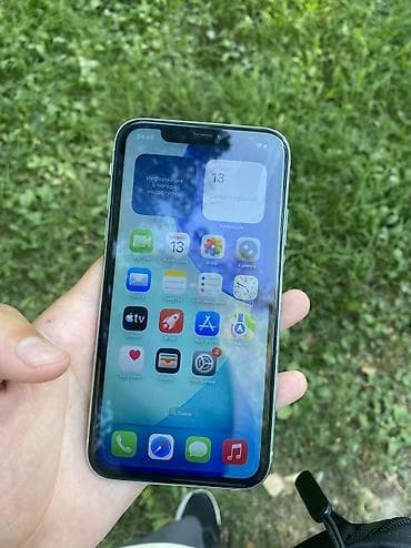 google pixel 9pro: IPhone 11, Б/у, 128 ГБ, Зеленый, Кабель, 77 % — 2
