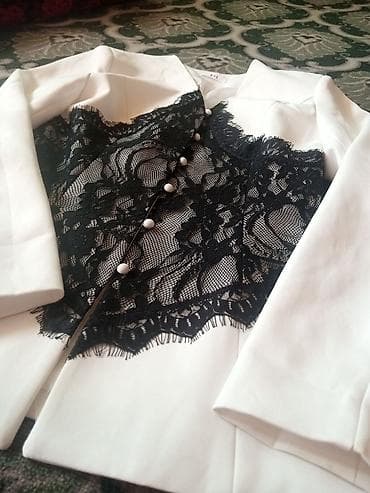 кружевные: Другие жилеты M, цвет - Черный — 4