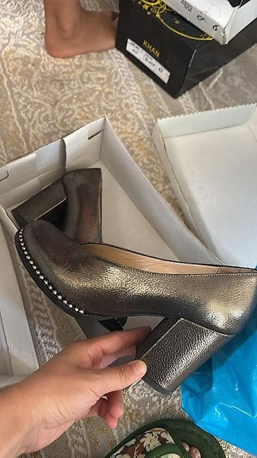 туфли для high heels: 7минге алаганмын Туфли женские на устойчивом каблуке - Цвет — 1