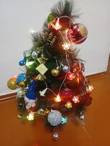 мраморное мясо бишкек цена: Искусственная новогодняя ёлка с комплектом игрушек. в отличном — 3