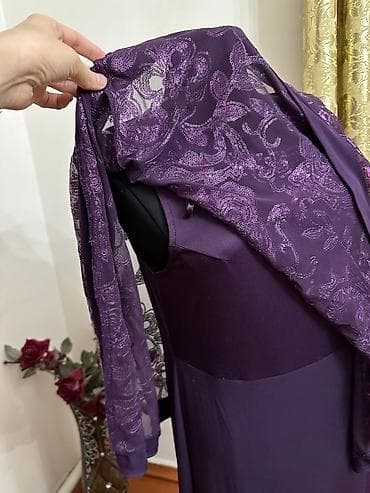 Мужская одежда: Вечернее платье, Классическое, Длинная модель, С рукавами, С пайетками, L — 4