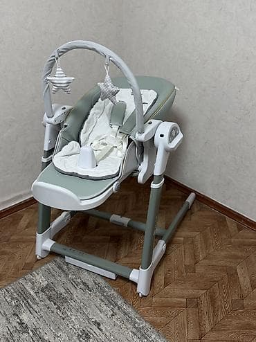 Растущие стулья: Электрокачели-стульчик для кормления 2-в-1 Maribel. Идеальное — 3