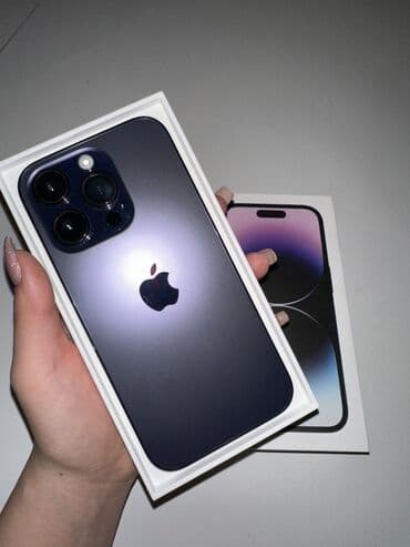 керамик про: IPhone 14 Pro, Deep Purple, Коробка — 1