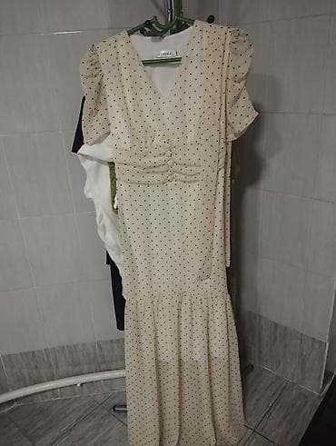 Повседневное платье, Лето, Длинная модель, Шифон, Стандарт at lalafo.kg Повседневное платье, Лето, Длинная модель, Шифон, Стандарт