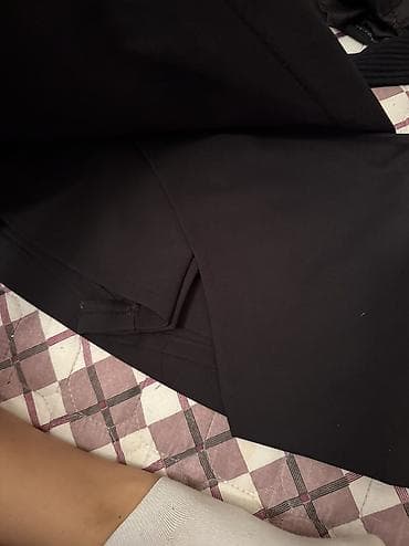 zar: Юбка Zara на низкой посадки с шортами — 2