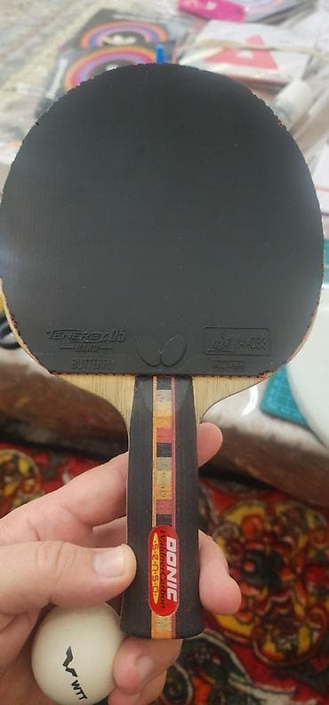 bxt fix: Немецкая легендарная профиссиональная ракетка J. Waldner carbon senso — 6