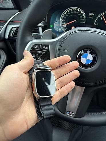 титан дики: Продаю Apple Watch Ultra 1, титановый корпус 49 мм с плоским — 1