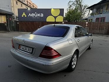 Транспорт: Mercedes-Benz S-Class: 1998 г., 5 л, Автомат, Бензин, Седан — 2