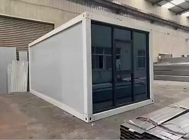 торговый место: Модульный контейнерный дом/офис на стальном каркасе - Прочный сварной — 3