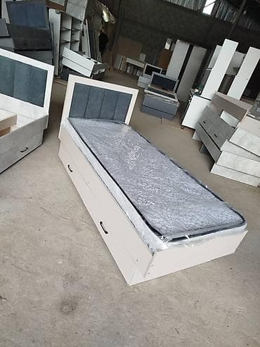 Односпальные кровати: Односпальная кровать, Новый, С матрасом, длина - 190 см — 4