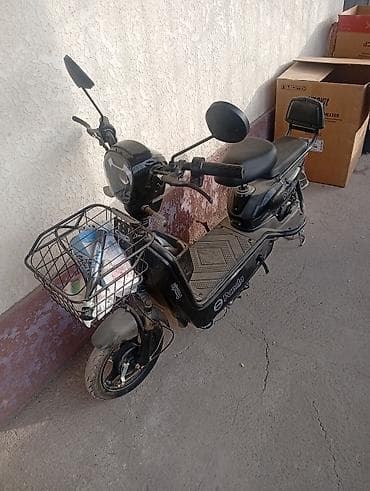 детские квадроциклы: Электроскутер Panda (e-bike) - Компактный городской электроскутер с — 2