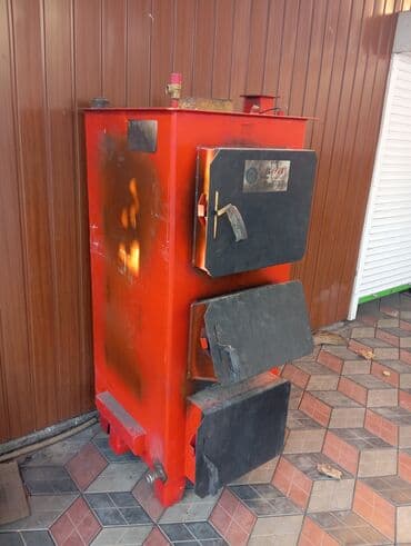 Котел 40 кВт, полуавтомат 400 кв.метр ысытат Бир сезон at lalafo.kg Котел 40 кВт, полуавтомат 400 кв.метр ысытат Бир сезон