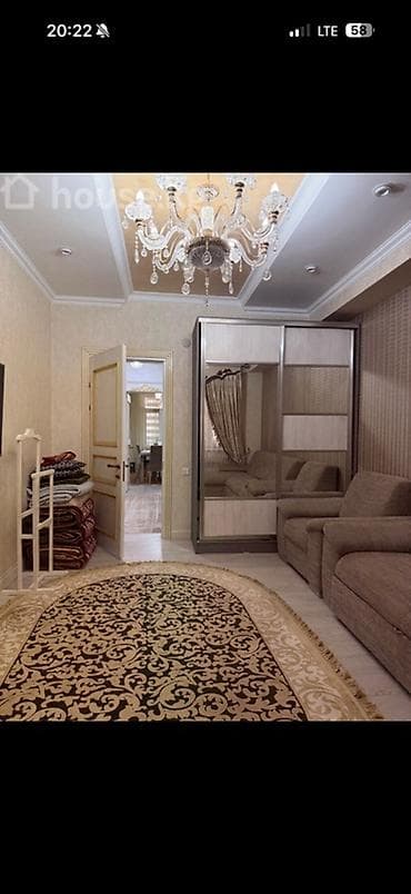 Продажа квартир: 4 комнаты, 136 м², Асанбай мкр Элитка, 1 этаж, Дизайнерский ремонт — 5