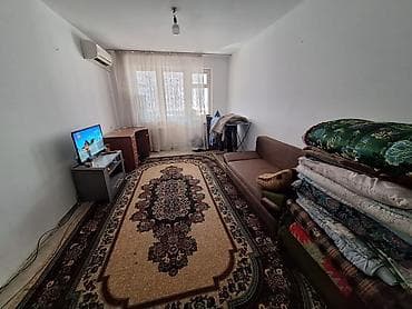 flat osh: 3 комнаты, 58 м², 104 серия, 1 этаж, Косметический ремонт — 1