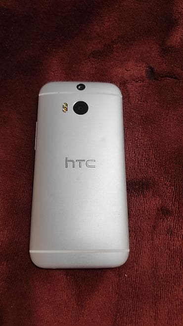 HTC One M8 Dual Sim, Б/у, 16 ГБ, цвет - Серебристый, 2 SIM — 8