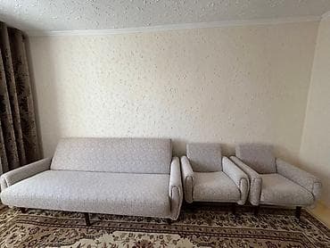 Комплект мягкой мебели, цвет - Бежевый at lalafo.kg Комплект мягкой мебели, цвет - Бежевый