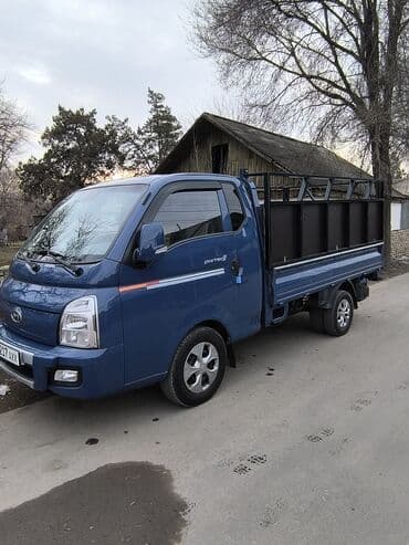 мини даф: Заказать Хендай портер, Вывоз бытового мусора, C грузчиком — 1