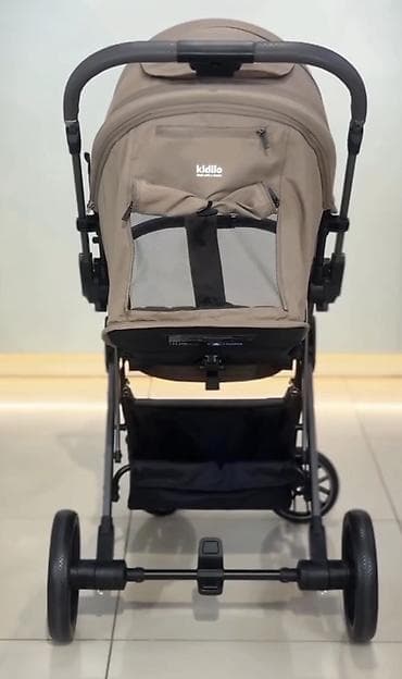 rant flex: Прогулочная коляска Kidilo (бежевый цвет) Прочная рама, компактное — 4