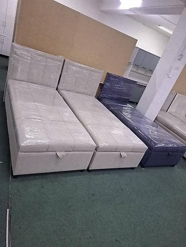 Кровати: Односпальная кровать, Новый, С ящиком для хранения, длина - 200 см — 8