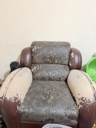 тумбочка в спальню: Комплект мягкой мебели, цвет - Коричневый — 4