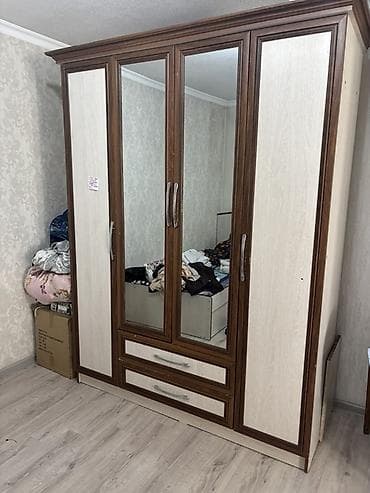 комод шкаф: Шифоньер, шкаф для одежды, Прямой, ЛДСП — 1