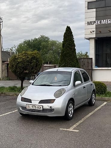 метан гас: Nissan March: 2002 г., 1.4 л, Автомат, Бензин, Хэтчбэк — 1