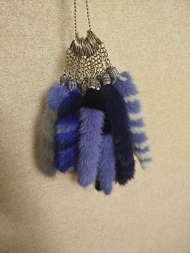 пушистая: Брелоки и подвески из натурального меха - Ассортимент: пушистые — 4