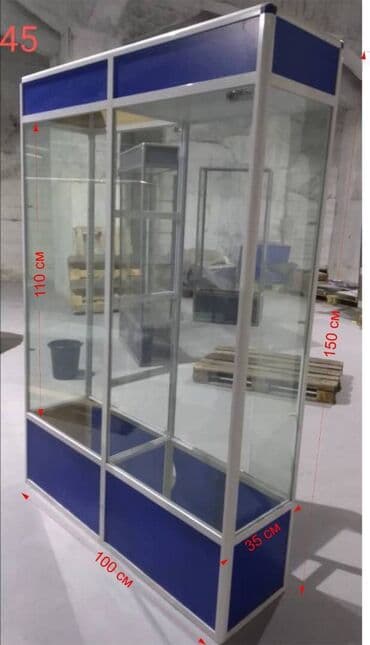 оборудование для магазина бу: Продаются торговые витрины №25- 7800 сом №26- 8000 сом №27- 8500 сом — 21