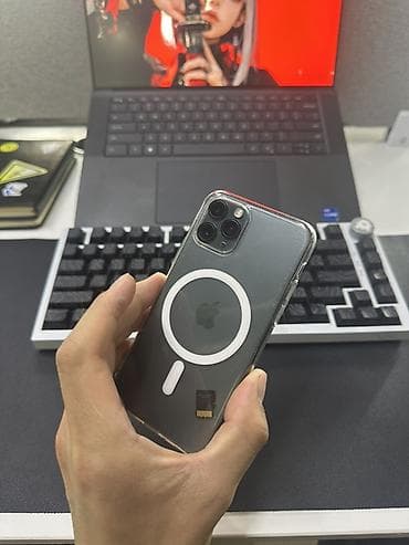 айфон 2: IPhone 11 Pro, Б/у, 64 ГБ, Space Gray, Чехол, 80 % — 4