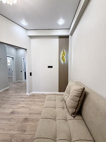 Батирлер: 3 бөлмө, 60 м², Элитка, 9 кабат, Евроремонт — 3