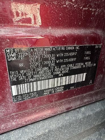 продаю lexus 330: Toyota RAV4: 2019 г., 2.5 л, Автомат, Гибрид, Кроссовер — 9