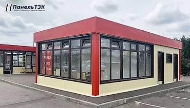 салон красоты услуги: Продажа павильонов 50 м², Утеплен — 1