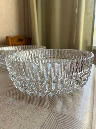 стоимость фарфоровых статуэток: Хрусталь 2 шт ! НОВОЕ ДИАМЕТР 24 см Адрес ул Советская / Бокомбаева — 7