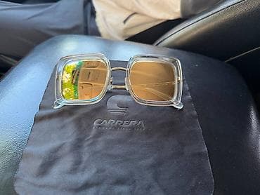 richarde mille: Солнцезащитные очки очки, Carrera, Унисекс, Квадратные, Регулируемые носоупоры — 2