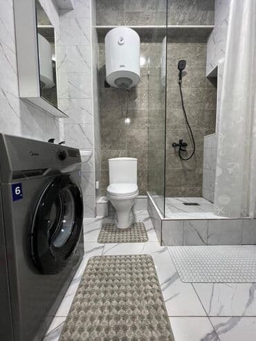 гостиница бишкек политех: 1 комната, Душевая кабина, Постельное белье, Кондиционер — 14