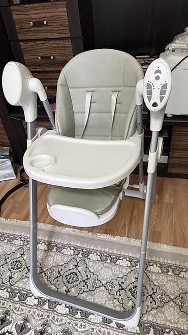 Мебель: Детский стул‑шезлонг/качели с электронным управлением - Универсальная — 1