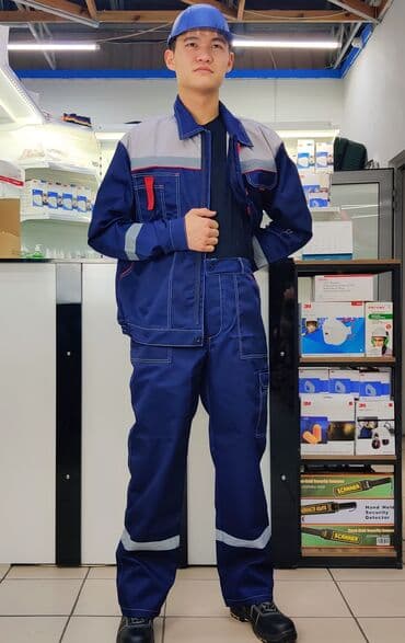 боевая одежда пожарного: Фаворит темно синий с красным, с брюками Магазин DEFENDER График — 2