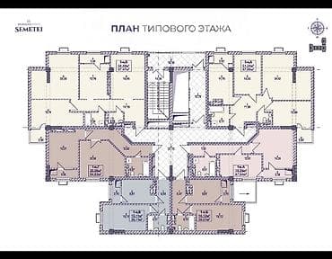 Коммерческая недвижимость: 3 комнаты, 97 м², Элитка, 7 этаж, Готовая ПСО (под самоотделку) — 3