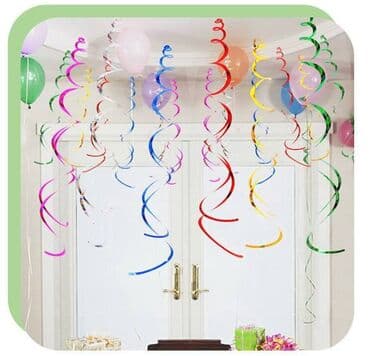 из серебра: Яркие спиральные подвески для декора 🎉✨ Идеальный вариант для — 2