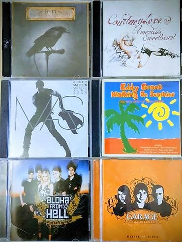 Коллекция музыкальных CD-дисков (оригинальные издания, стандартные
