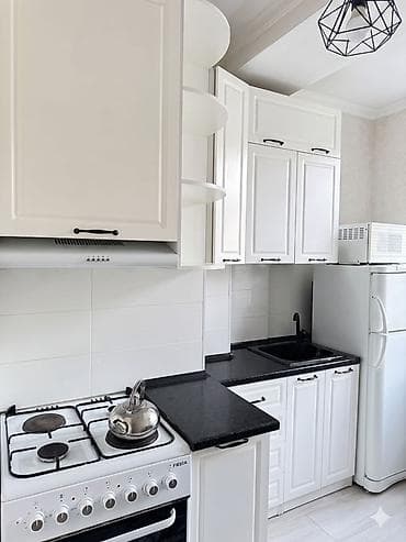 микрорайон джал: 1 комната, 38 м², Элитка, 6 этаж, Евроремонт — 4