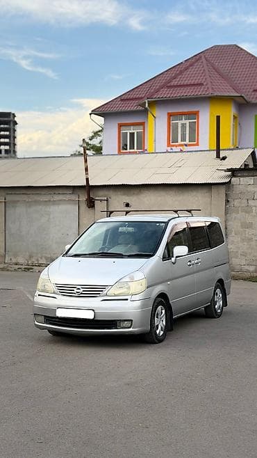 Nissan Serena: 2002 г., 2 л, Вариатор, Газ, Минивэн