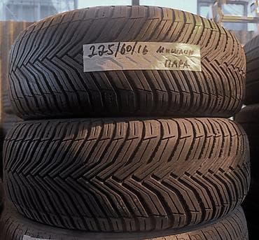 206 65 16: Шины 225 / 60 / R 16, Лето, Б/у, Пара, Легковые, Корея, Michelin — 1
