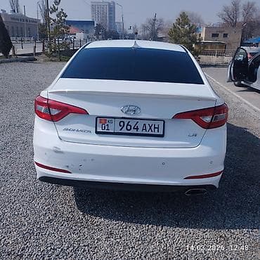 Hyundai Sonata: 2016 г., 2 л, Автомат, Газ, Седан — 3