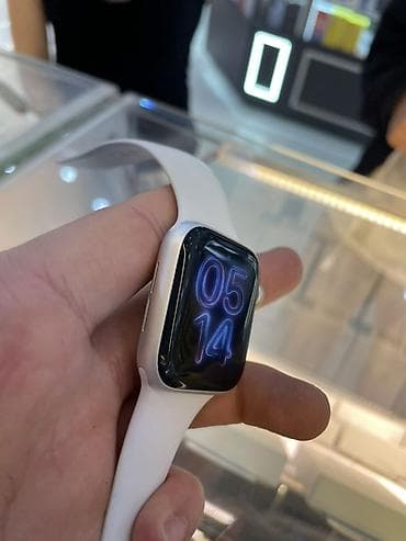 цена эпл вотч: Apple Watch SE (40 мм), алюминий, серебристый корпус, белый спортивный — 2