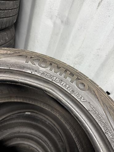 90: Шины 235 / 45 / R 18, Лето, Б/у, Пара, Легковые, Корея, Kumho — 3