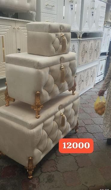 часы герб: Сундук, Новый, Для приданого невесты, В рассрочку, Бесплатная доставка, цвет - Белый — 2