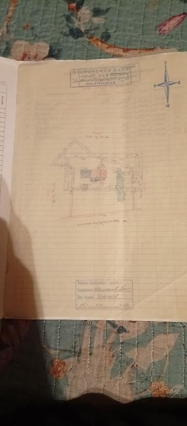 3 микрорайоне: Жилой дом с земельным участком, с. Сокулук, ул. Железнодорожная, 71 - — 1